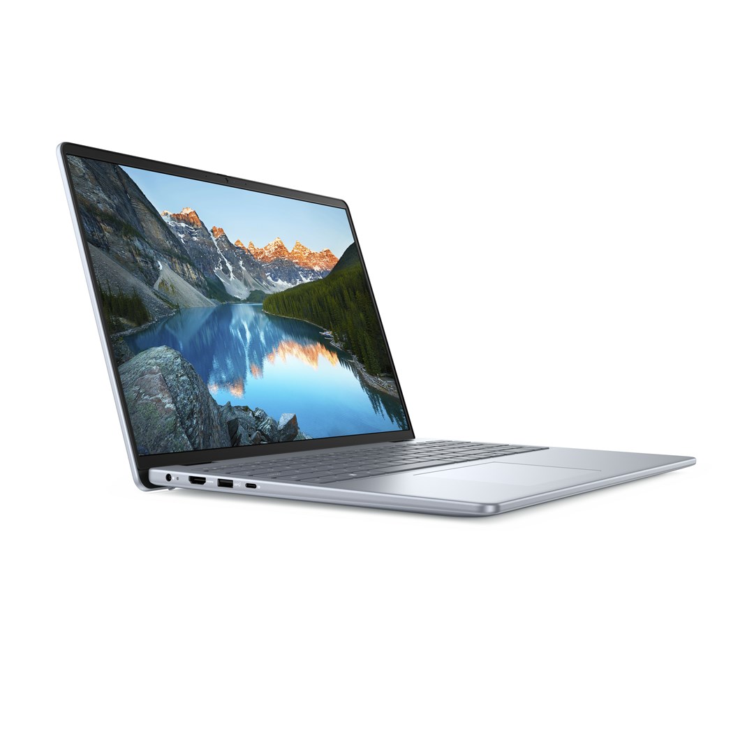 Laptop, Dell Inspiron 16, 5640 i5-1334U, 16,0", 2,5K, 120Hz 300nits, 16GB DDR5, 5200 SSD, 512 Intel Iris Xe Graphics 54Wh, Win11, Ice i kalter