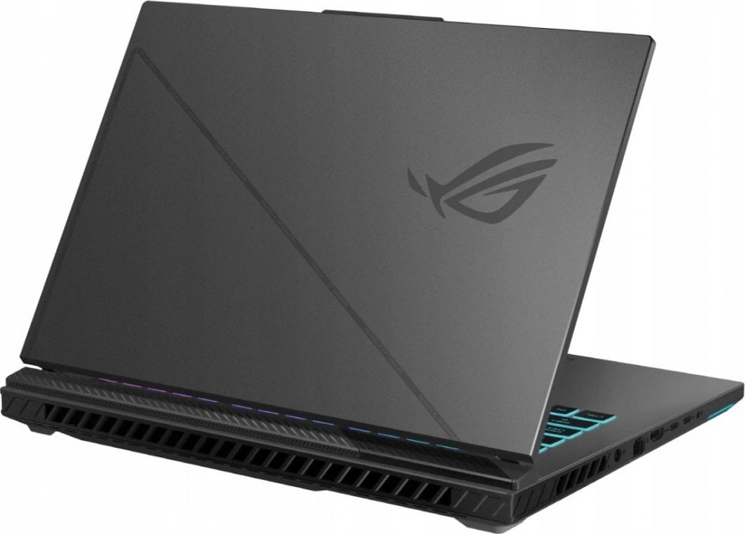 Laptop, ASUS ROG Strix G16, G614JZR-N4070 i9-14900HX, 16.0", 2.5K 240Hz IPS-level, 500nits AG, 16GB DDR5, 5600 SSD1TB, GeForce RTX 4080, 12GB, LAN WLAN+BT Cam720p, Backlit Keyboard RGB, 90WHrs NoOS, Eclipse Gray