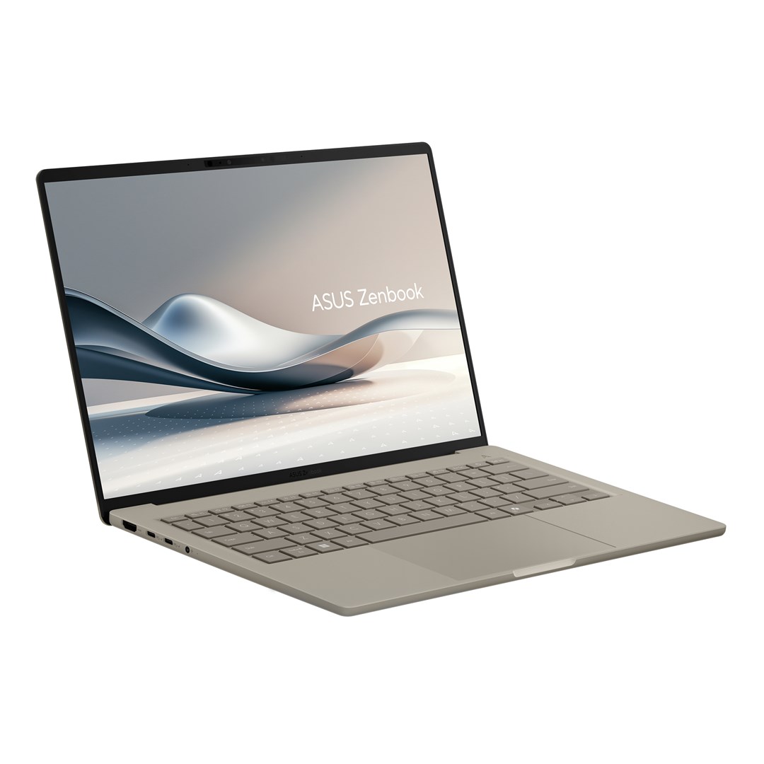 Laptop, ASUS Zenbook 14, UX3407RA-QD020W X Elite X1E 78 100, 14.0", WUXGA OLED 60Hz, 400nits Glossy, 32GB LPDDR5X, SSD1TB, Qualcomm Adreno GPU WLAN+BT Cam 70WHrs, Win11