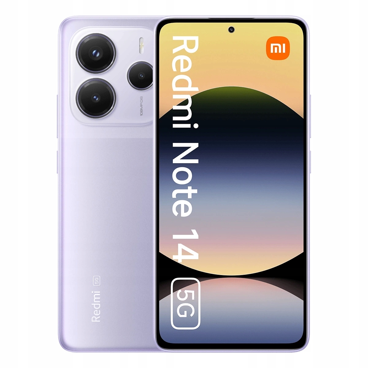 Telefon aomi Redmi Note 14 5G, 6.67" (16.9 cm), Hybrid Dual SIM, USB Type-C, 8GB RAM, 256GB, Bateri 5110 mAh, Ngjyrë Lavender