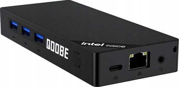 Kompjuter , Mini PC Qoobe SUC N100 – 16GB RAM, 512GB SSD, Windows 11 Pro, Ngjyrë e Zezë