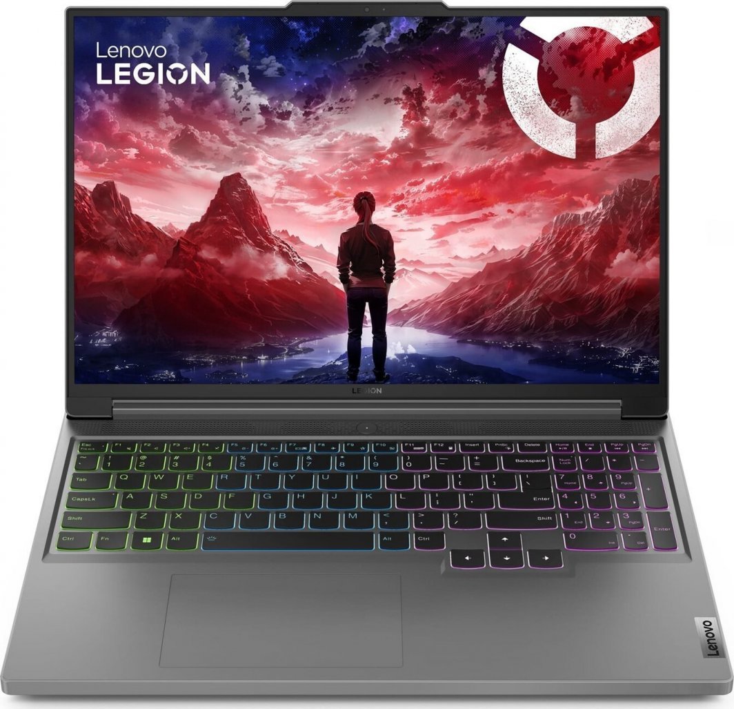 Laptop, Lenovo Legion Slim 5 16AHP9, – Ryzen 7 8845HS, Ekran 16" WQXGA IPS 240Hz, 32GB RAM DDR5, 512GB SSD, RTX 4070 8GB, Pa Sistem Operativ, Luna Grey