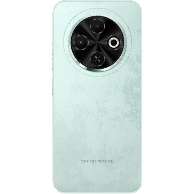 Telefon Tecno Spark 30C, 4GB RAM, 128GB, Magic Skin i Gjelbër
