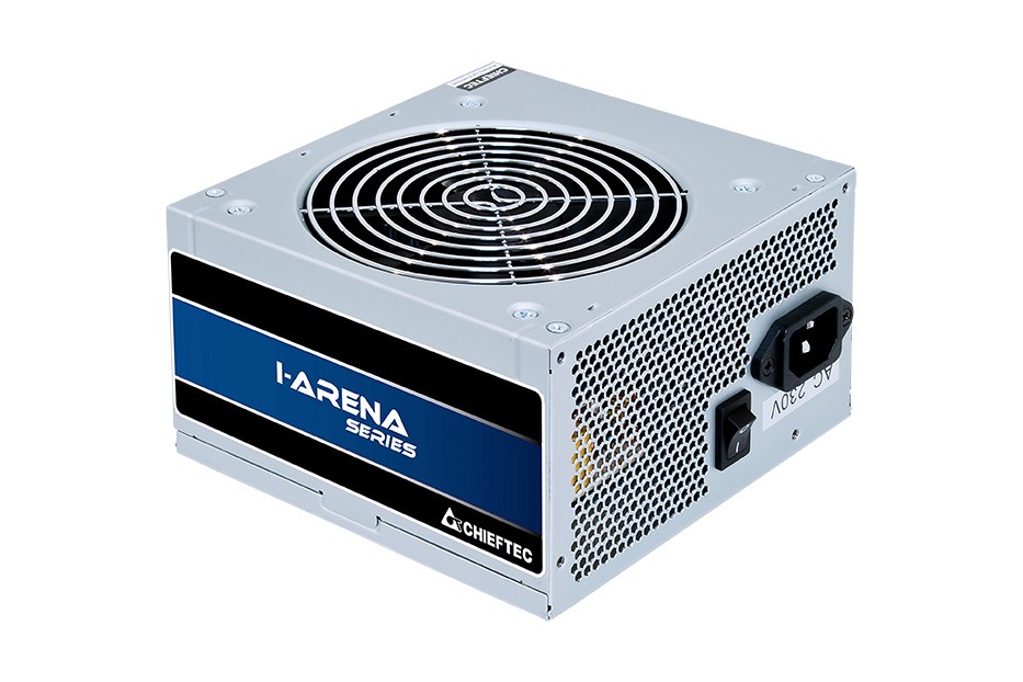 Njësia e furnizimit me energji Chieftec GPB-500S 500W 20+4 pin ATX PS/2 Argjend