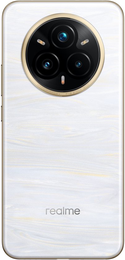 Telefon Realme 14 Pro+, 5G, 12 GB RAM, 512 GB, e bardhë perle