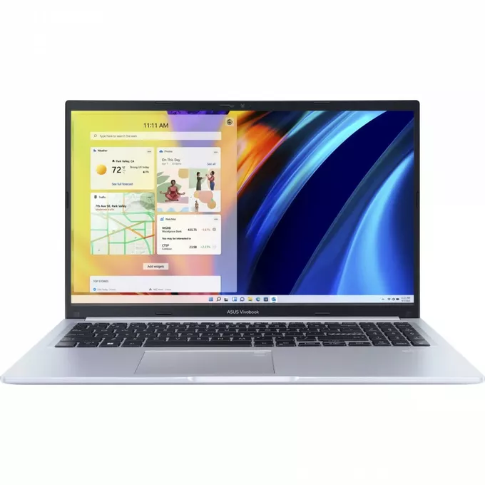 Laptop, ASUS Vivobook 15 X1502VA-BQ681W, i5-13420H, 15.6"FHD IPS-level Panel 60Hz 250nits AG, 16GB DDR4 SSD512GB, Intel UHD Graphics WLAN+BT Cam720p 42WHrs, Win11, i argjendte