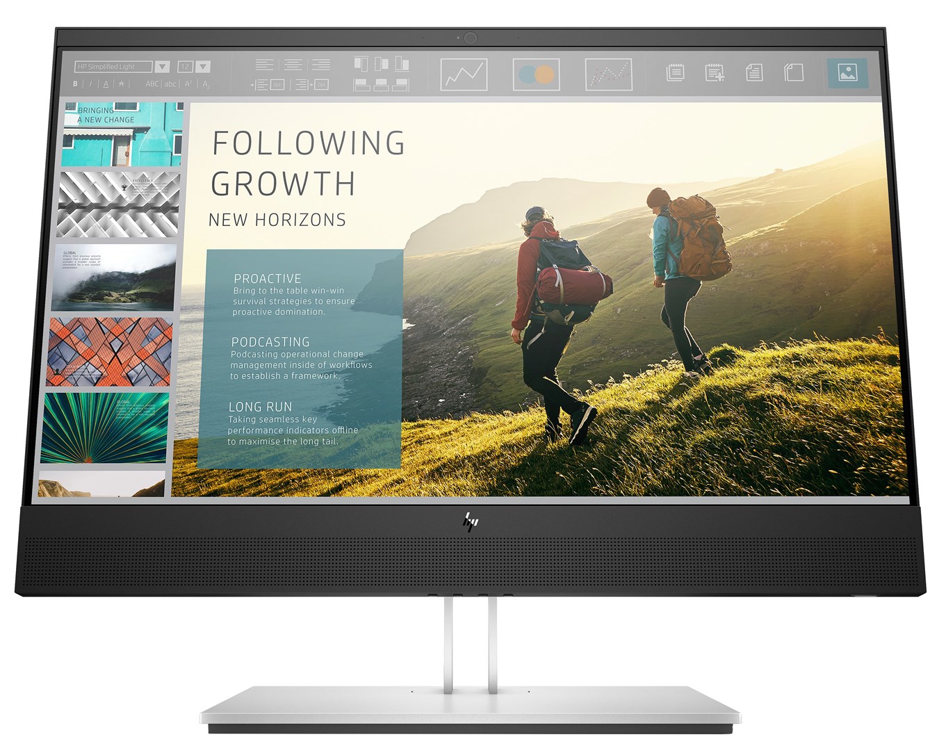 HP Mini-in-One 24 computer monitor 60.5 cm (23.8") 1920 x 1080 pixels Full HD LED Black