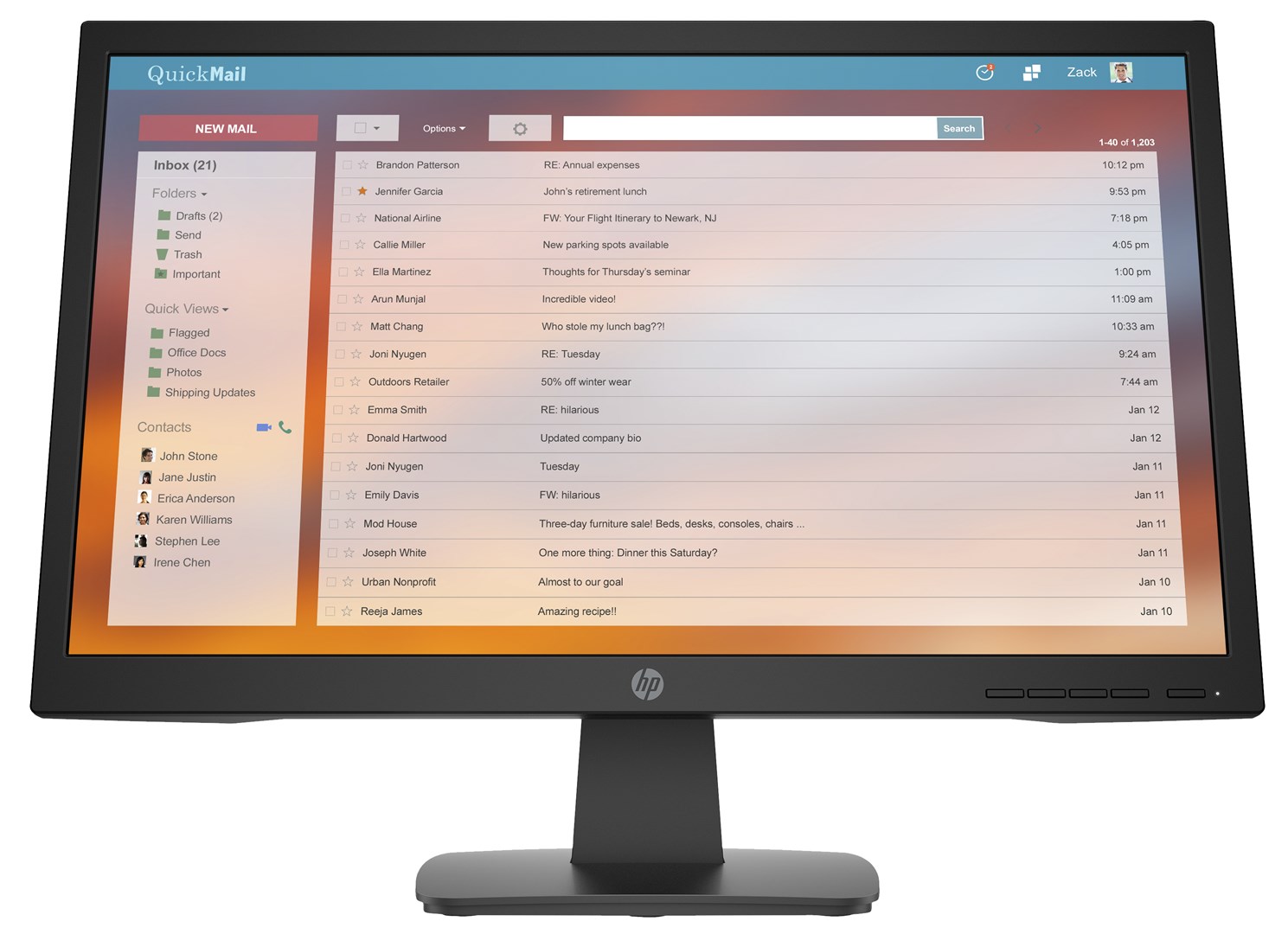 Monitor kompjuteri HP P22v G4 – 54.6 cm (21.5"), Full HD 1920 x 1080, Ngjyrë e zezë