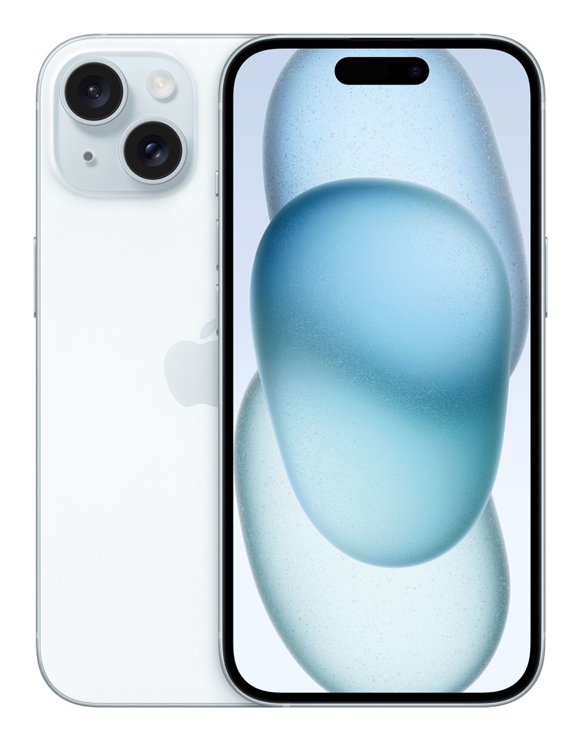 Telefon Apple iPhone 15, 15.5 cm (6.1"), Dual SIM, iOS 17, 5G, USB Type-C, 128 GB, i kaltert