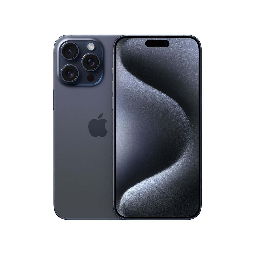 Telefon Apple iPhone 15 Pro Max, 17 cm (6.7"), Dual SIM, iOS 17, 5G, USB Type-C, 256 GB, Blu Titanium