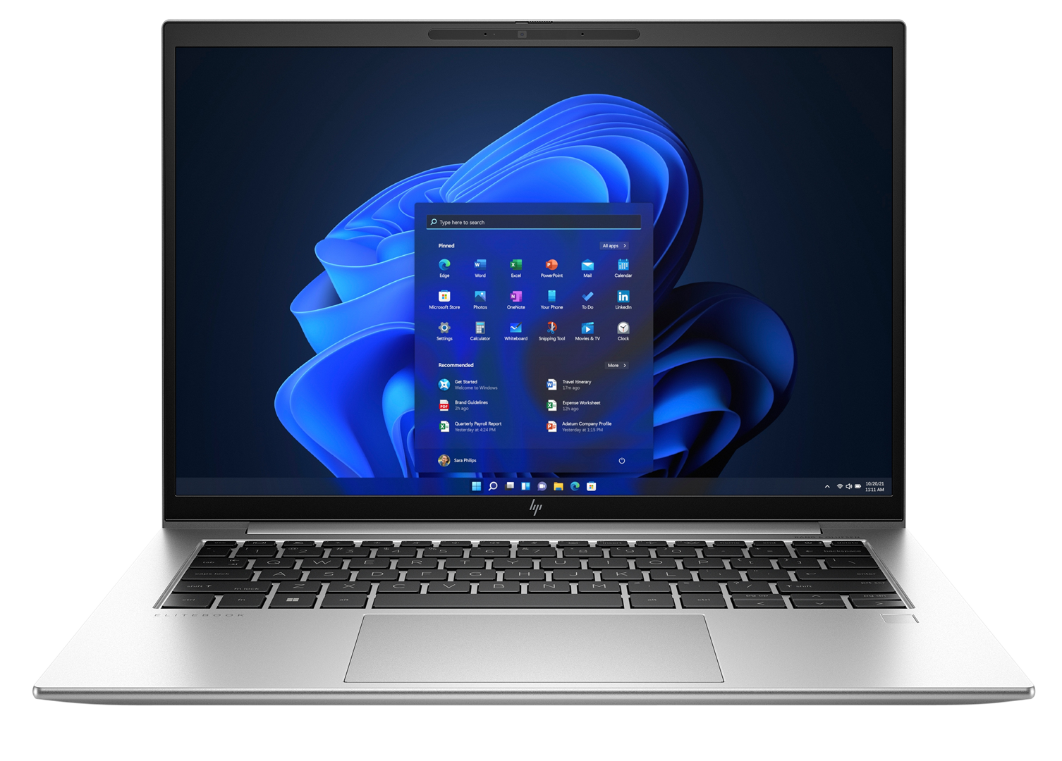 Laptop, HP EliteBook 1040 G9, 35.6cm, 14", WUXGA Intel® Core™ i7 i7-1255U, 16 GB DDR5-SDRAM, 512 GB SSD, Wi-Fi 6 (802.11ax), Windows 11 Pro, i argjendtë