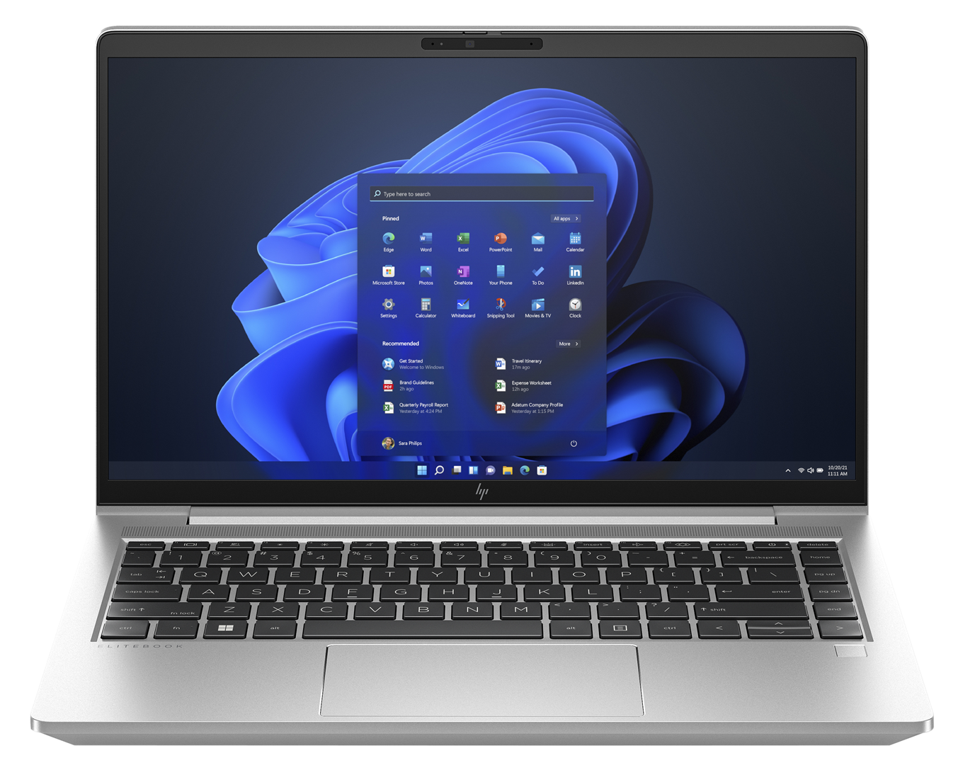 Laptop, HP EliteBook 640 G10,  35.6 cm (14"), Full HD Intel® Core™ i7 i7-1355U, 16 GB DDR4-SDRAM, 512 GB SSD, Wi-Fi 6E (802.11ax), Windows 11 Pro, i argjendte