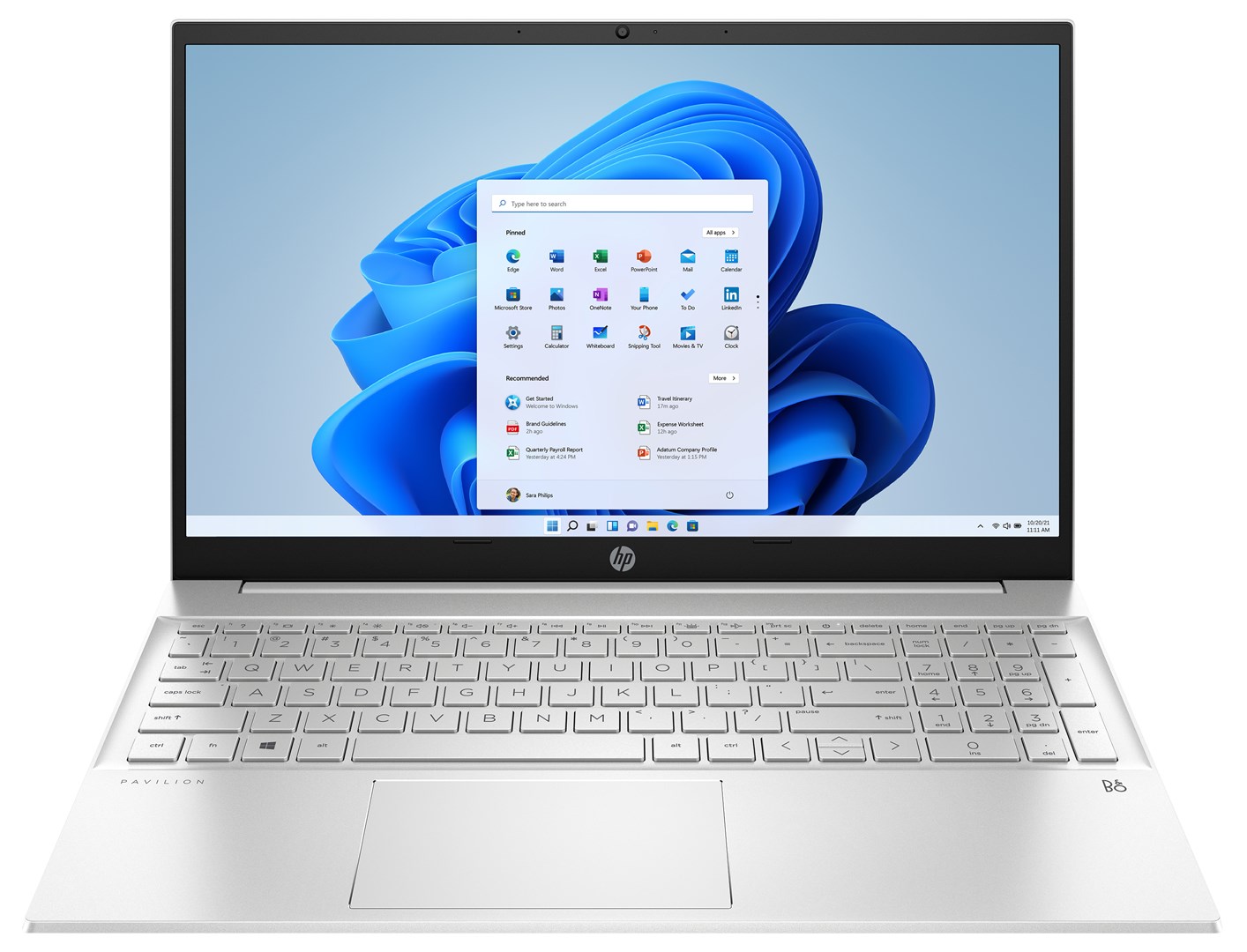 Laptop HP Pavilion 15-eg2006nw, 39.6cm, 15.6", Full HD, Intel® Core™ i5 i5-1235U, 16 GB DDR4-SDRAM, 512 GB SSD, Wi-Fi 5 (802.11ac) Windows 11 Home, Silver