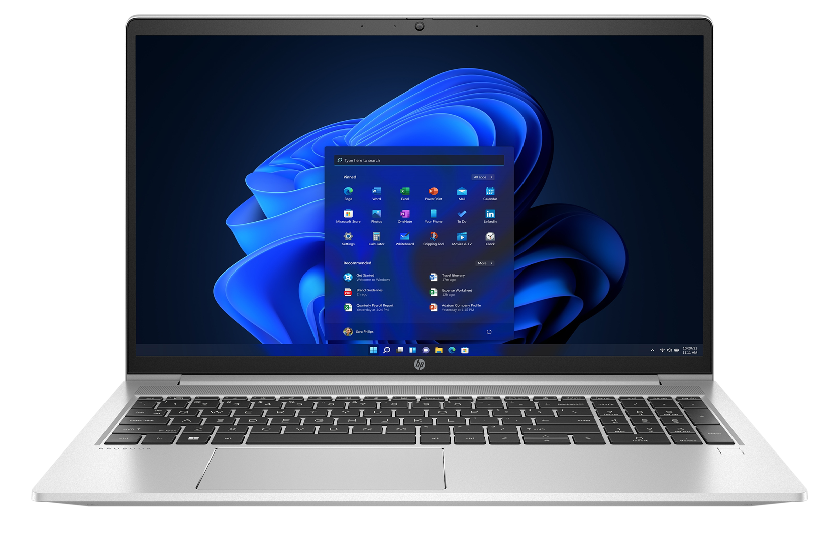 Laptop HP ProBook 450 G9, 39,6cm, 15.6", Full HD Intel® Core™ i5 i5-1235U, 16 GB DDR4-SDRAM, 512 GB SSD, Wi-Fi 6E (802.11ax) Windows 11 Pro, Silver