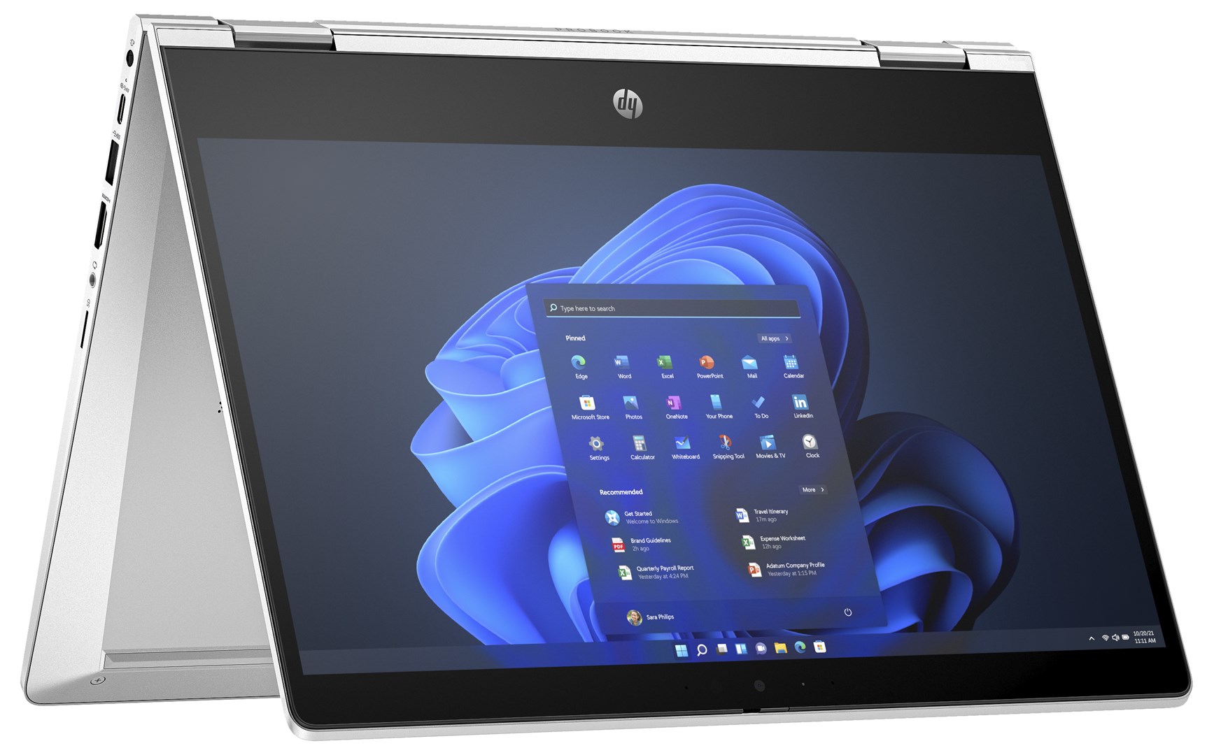 Laptop, HP 435 G10 x360  Ryzen 7 7730U, 13,3"FHD IPS 400nits, 16GB DDR4, SSD 512GB, 42Wh RX Vega 8 W11Pro