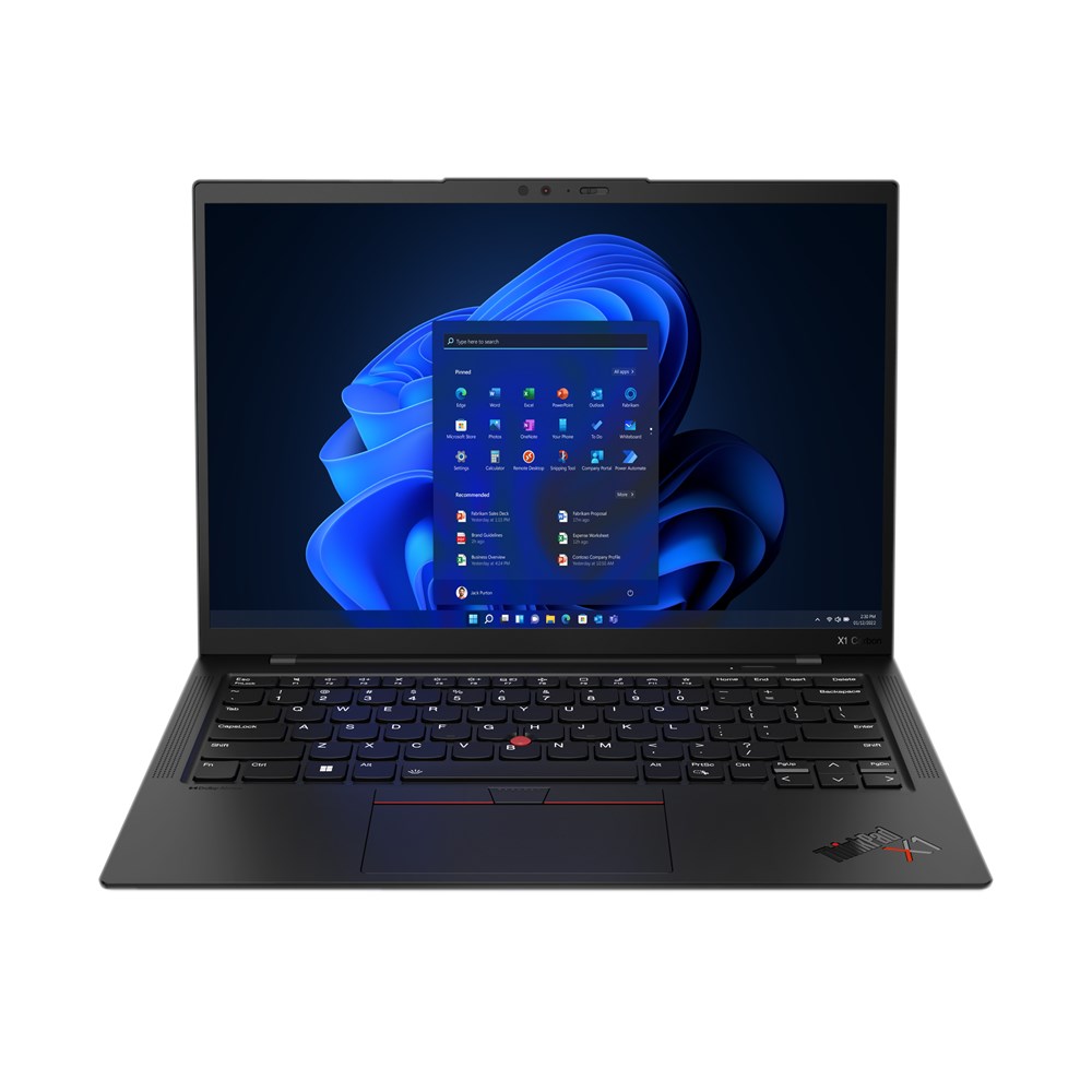 Laptop, Lenovo ThinkPad X1 Carbon, 35.6cm, 14", Touchscreen, WUXGA Intel® Core™ i7 i7-1355U, 32 GB LPDDR5-SDRAM, 1 TB SSD, Wi-Fi 6E (802.11ax), Windows 11 Pro, i zi