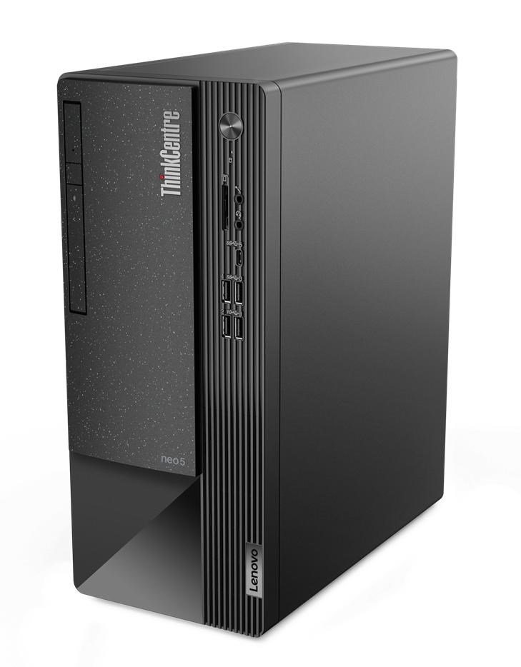 Kompjuter, Lenovo ThinkCentre neo 50t, Intel® Core™ i7 i7-13700 16GB DDR4-SDRAM, 512GB SSD, Windows 11 Pro Tower PC Black