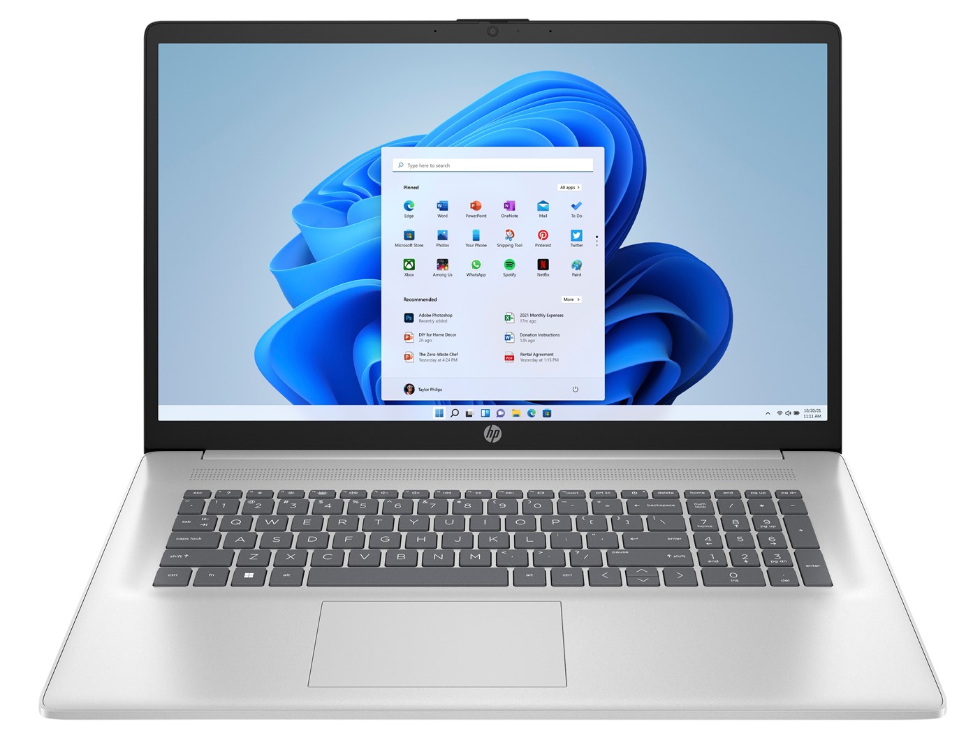 Laptop, HP 17-cn3135nw, Intel® Core™ i5 i5-1334U, Full HD, 16GB, DDR4-SDRAM, 512GB, SSD, Wi-Fi, 6 (802.11ax) Windows 11 Home, i argjente