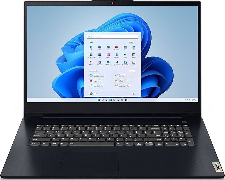 Laptop, Lenovo IdeaPad 3 17IAU7, Intel Core i3-1215U, Full HD, 8GB RAM, 512GB SSD, Wi-Fi 6, Windows 11 Home
