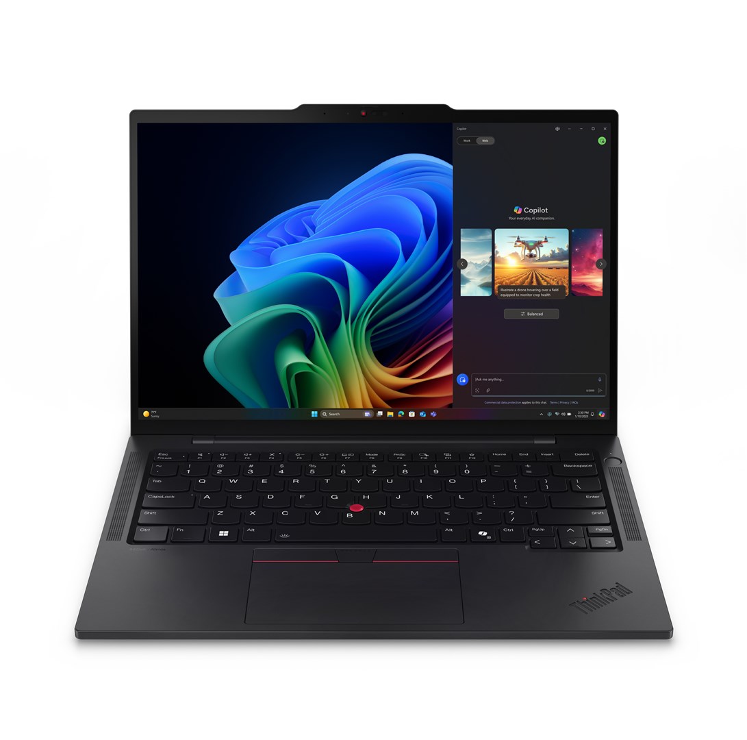Lenovo ThinkPad T14s Gen 6 (Intel) Copilot+ PC Intel Core Ultra 5 228V Laptop 35.6 cm (14") WUXGA 32 GB LPDDR5x-SDRAM 512 GB SSD Wi-Fi 7 (802.11be) Windows 11 Pro English Black