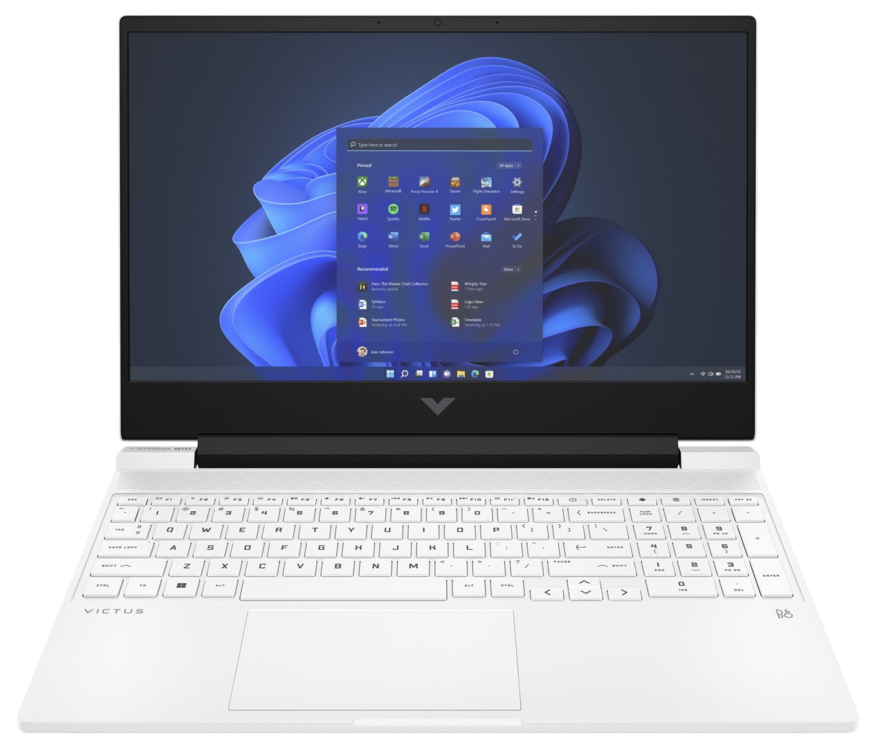 Laptop, HP Victus Gaming 15-fb2670nw AMD Ryzen™, 5 8645HS, 39,6cm, 15.6", Full HD, 16 GB, DDR5-SDRAM 512 GB, SSD, RTX 4050 Wi-Fi 6 (802.11ax), Windows 11 Home, i bardhe