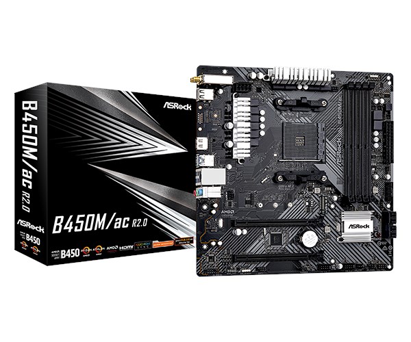 Motherboards , Asrock motherboard B450M/AC R2.0
