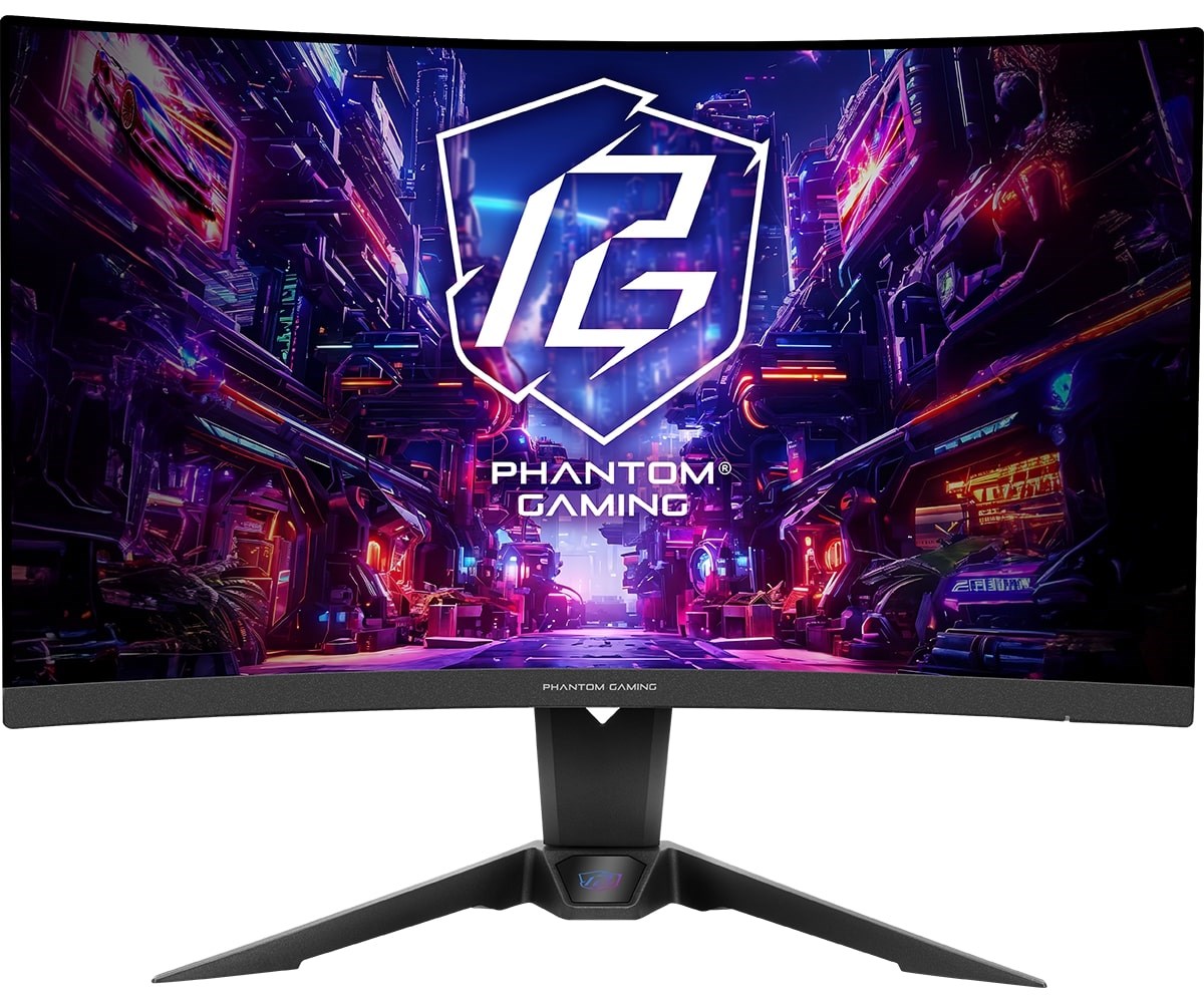 Asrock PG27QRT2A Phantom Gaming computer monitor 68.6 cm (27") 2560x1440 px QHD Black