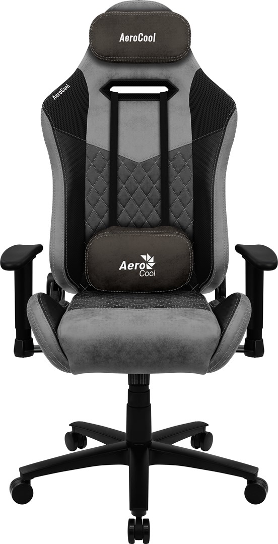 Karrige Gaming Universale Aerocool DUKE AeroSuede – e Zezë dhe Gri