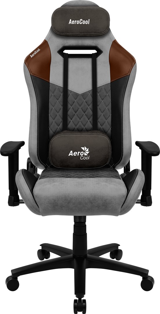 Karrige Gaming Aerocool DUKE AeroSuede Universal – e Zezë, Kafe, Gri