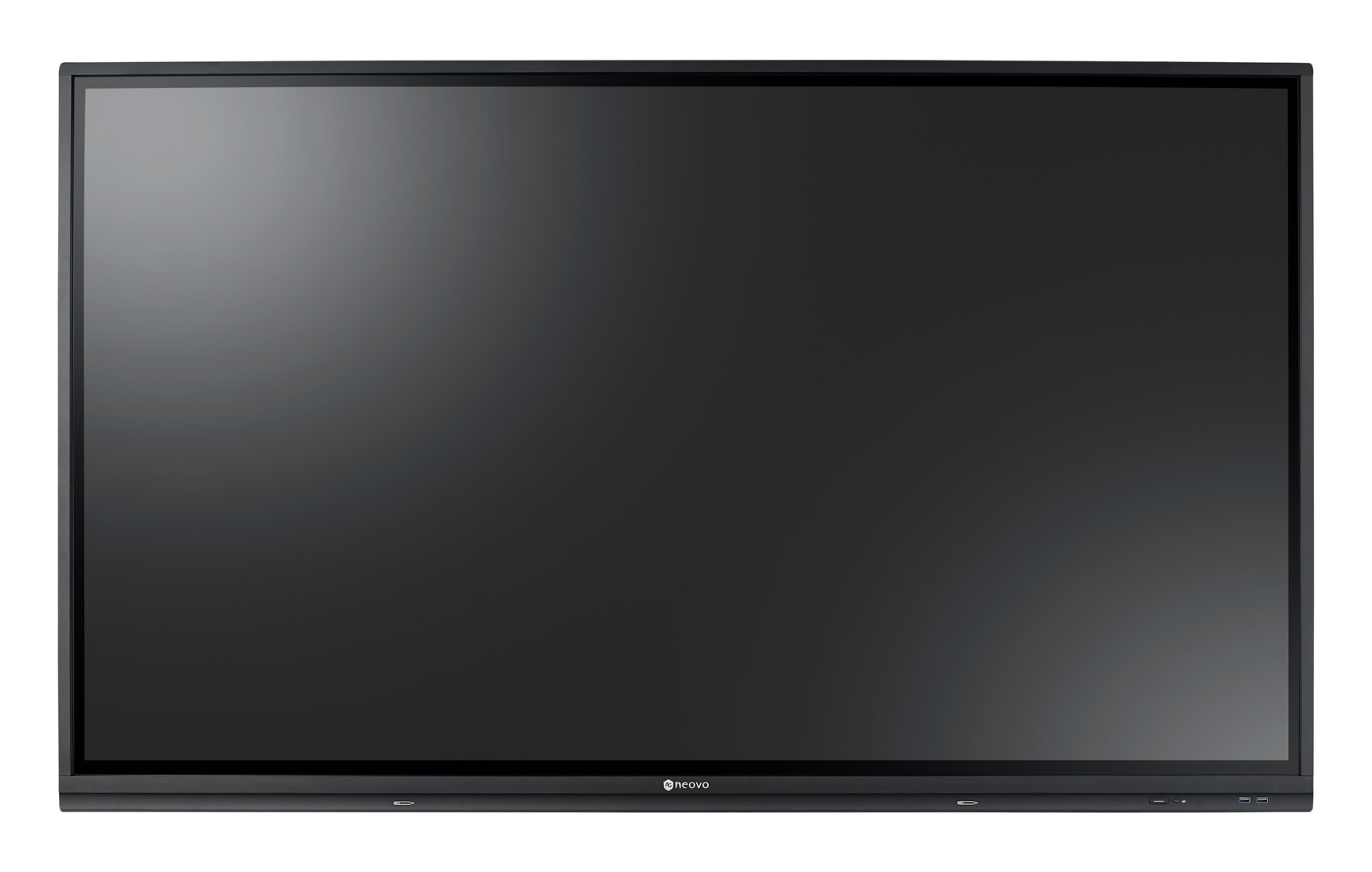 AG Neovo IFP-6503 Interactive flat panel 163.8 cm (64.5") LCD 400 cd/m² 4K Ultra HD Black Touchscreen Built-in processor Android 9.0