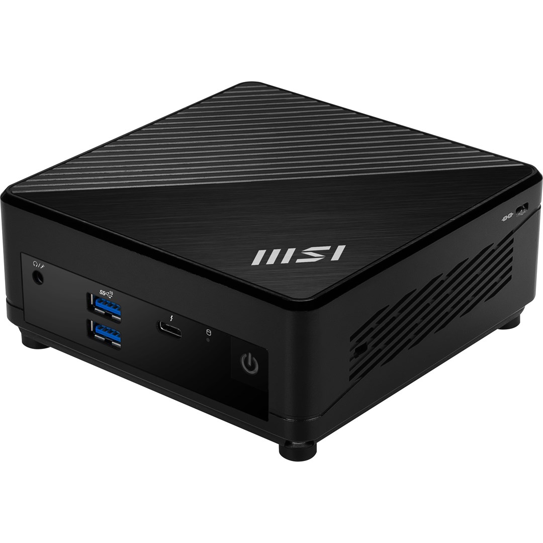 Kompjuter, MSI Cubi 5 12M-004EU, Intel® Core™ i3 i3-1215U, 8GB DDR4-SDRAM, 256GB SSD, Windows 11 Pro Mini PC Black