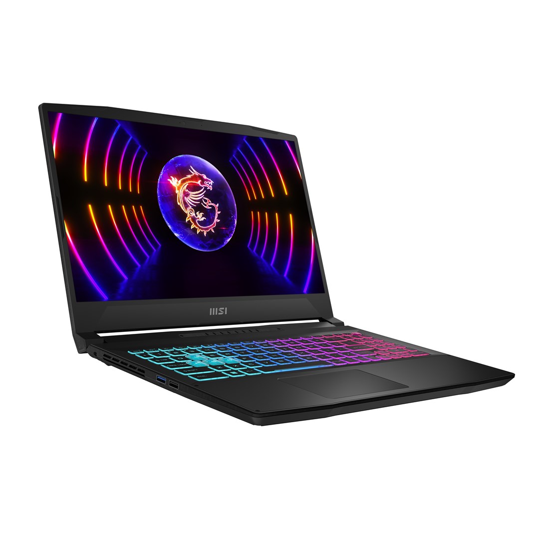 Laptop, MSI Katana 17, B12UCRK-1056XPL Intel® Core™ i7 i7-12650H, 43.9 cm (17.3"), Full HD, 16 GB DDR5-SDRAM, 512 GB SSD, NVIDIA GeForce RTX 3050, Wi-Fi 6 (802.11ax), i zi