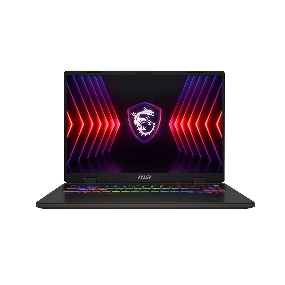 Laptop, MSI Sword 16 HX B14VGKG-024XPL Intel® Core™ i7 i7-14700HX, 40.6 cm (16"), Quad HD+ 16 GB DDR5-SDRAM, 1 TB SSD, NVIDIA GeForce RTX 4070, Wi-Fi 6E (802.11ax), NoOS, Gri