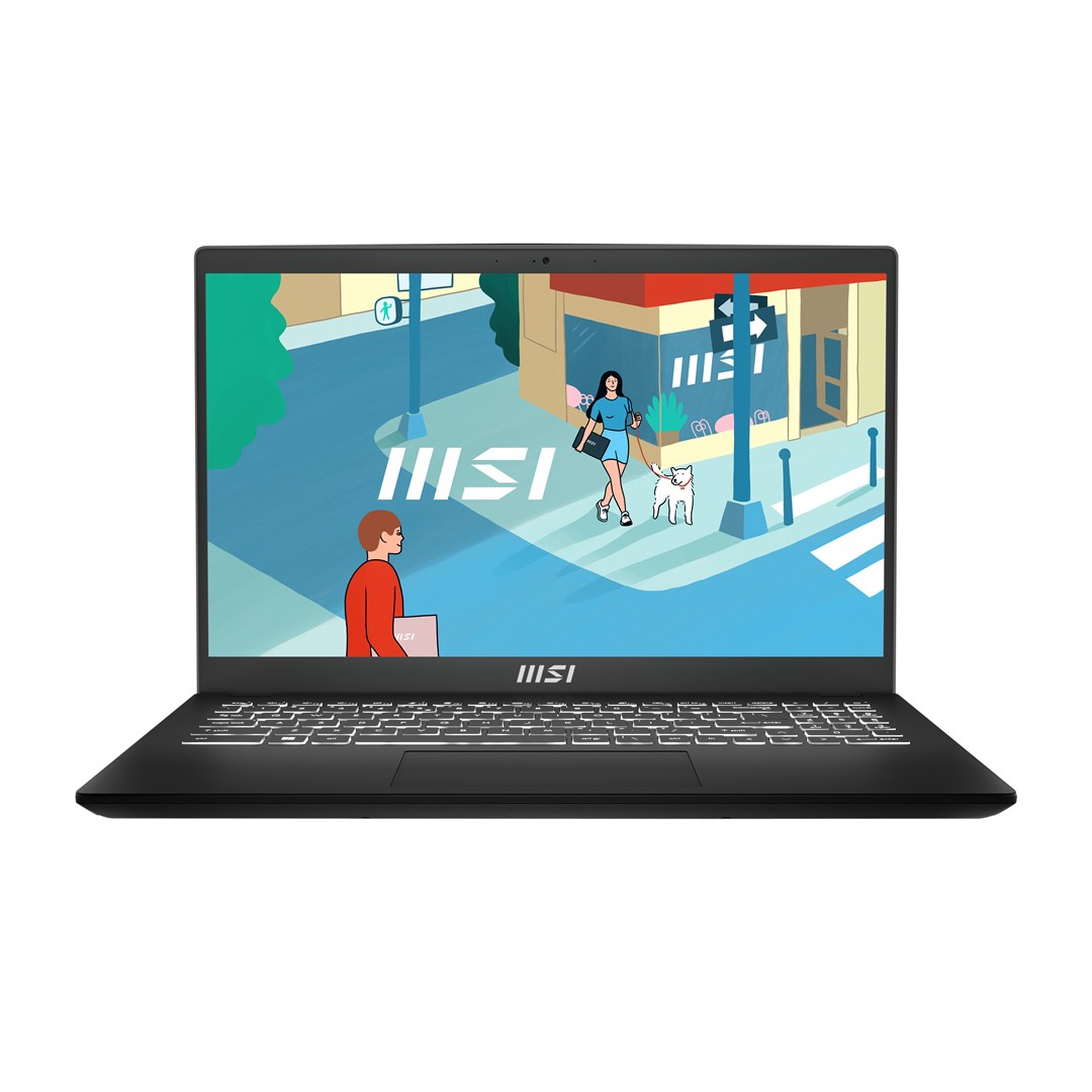 Laptop, MSI Modern 15 H C13M-202PL, Intel® Core™ i5 i5-13420H,39.6cm, 15.6", Full HD, 16GB DDR4-SDRAM, 512GB SSD, Wi-Fi 6E (802.11ax) Windows 11 Home, i zi