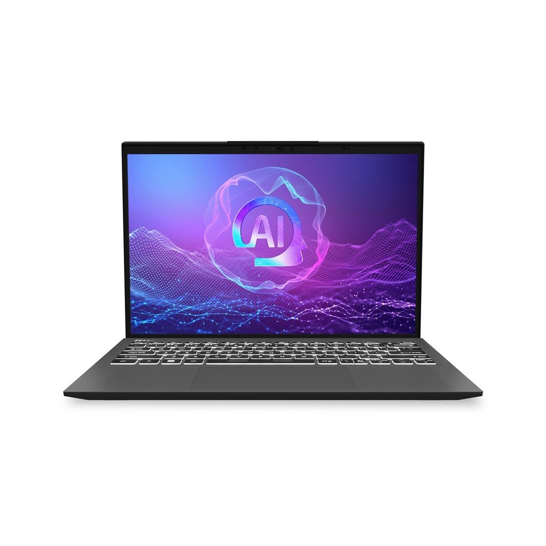 Laptop, MSI Prestige 13, AI+ EVO A2VMG-020PL, Intel Core Ultra 9 288V, 33.8 cm (13.3"), 2.8K, 32 GB LPDDR5x-SDRAM, 1 TB SSD, Wi-Fi 7 (802.11be), Windows 11 Pro, Gri