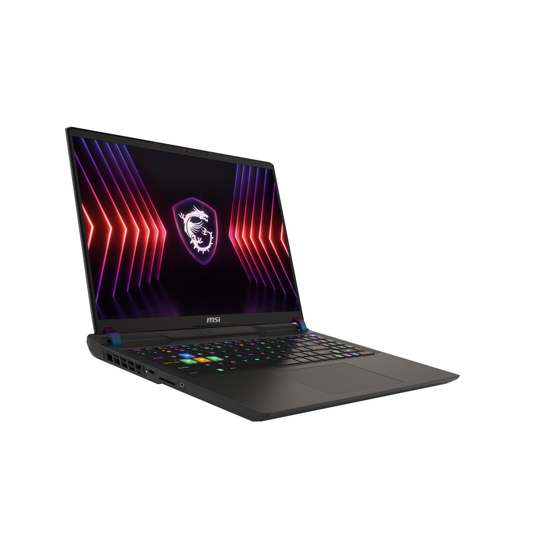 Laptop, MSI Vector 16 HX, A14VHG-820PL Intel® Core™ i9 i9-14900HX, 40.6 cm (16"), Quad HD+, 16 GB DDR5-SDRAM, 1 TB SSD, NVIDIA GeForce, RTX 4080 Wi-Fi 7 (802.11be), Windows 11 Home