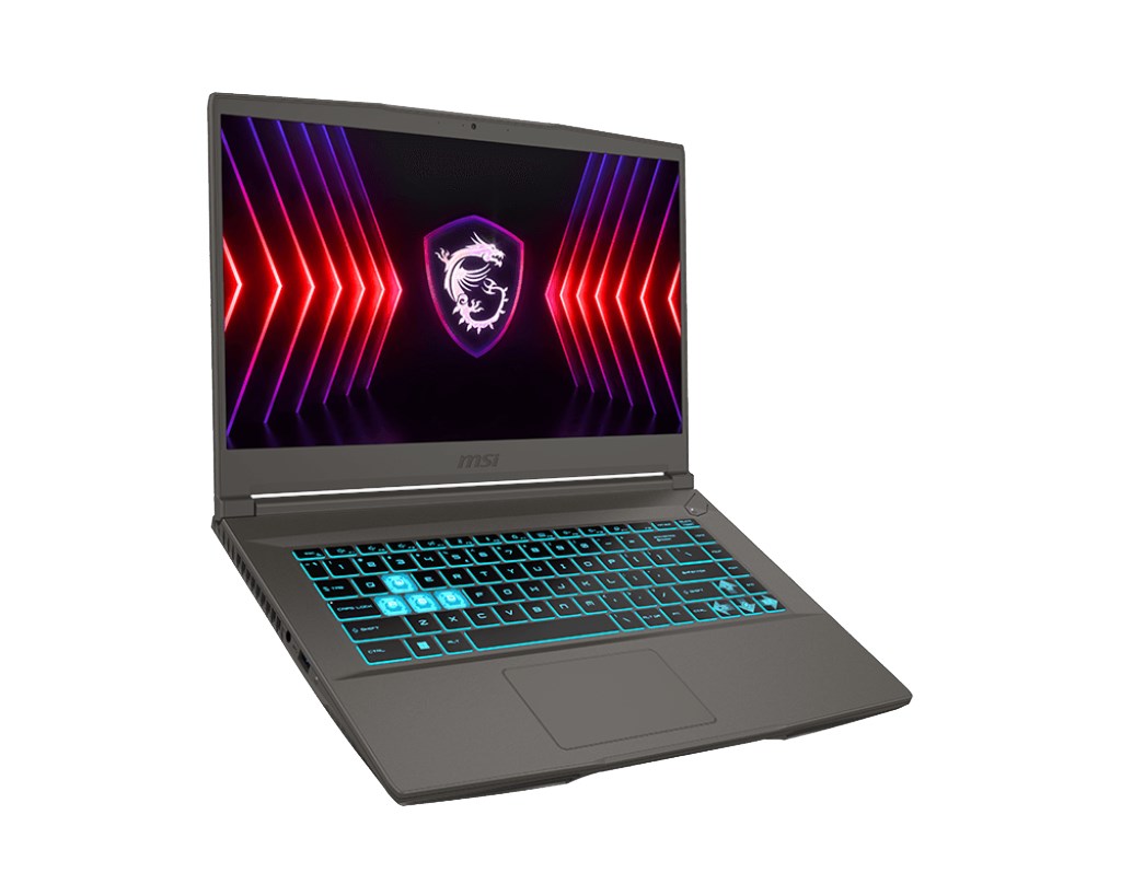 Laptop, MSI Thin A15 B7VF-460XPL AMD Ryzen™ 5, 7535HS, Full HD 16GB DDR5-SDRAM, 512GB SSD, NVIDIA, GeForce RTX 4060, Wi-Fi 6E (802.11ax) NoOS, Gri