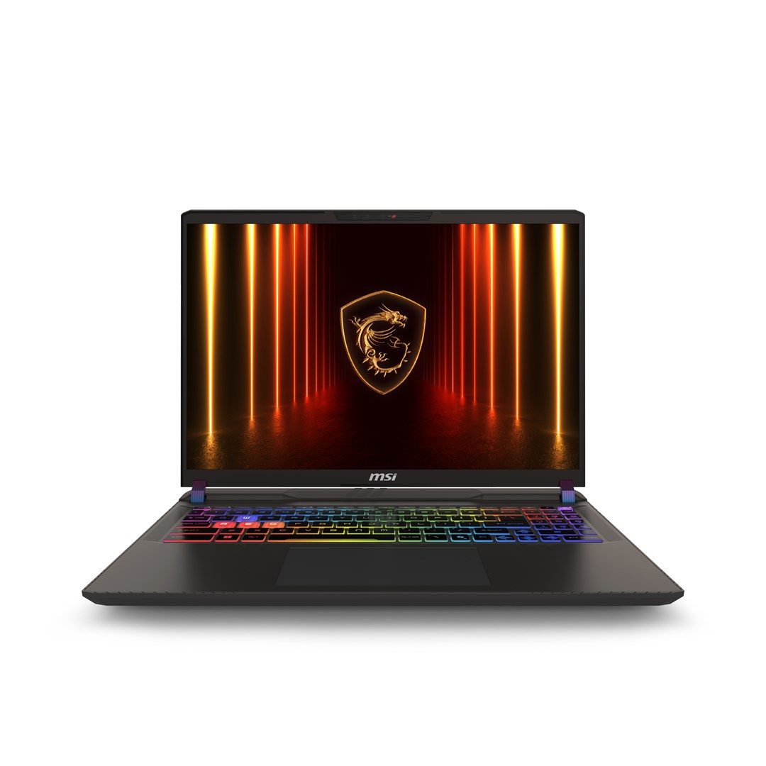 Laptop, MSI Vector 16 HX AI A2XWIG-405PL, Intel Core Ultra 9 275HX, 16" Quad HD+, 16GB DDR5, 1TB SSD, NVIDIA GeForce RTX 5080, Wi-Fi 7, Windows 11 Home, ngjyrë gri