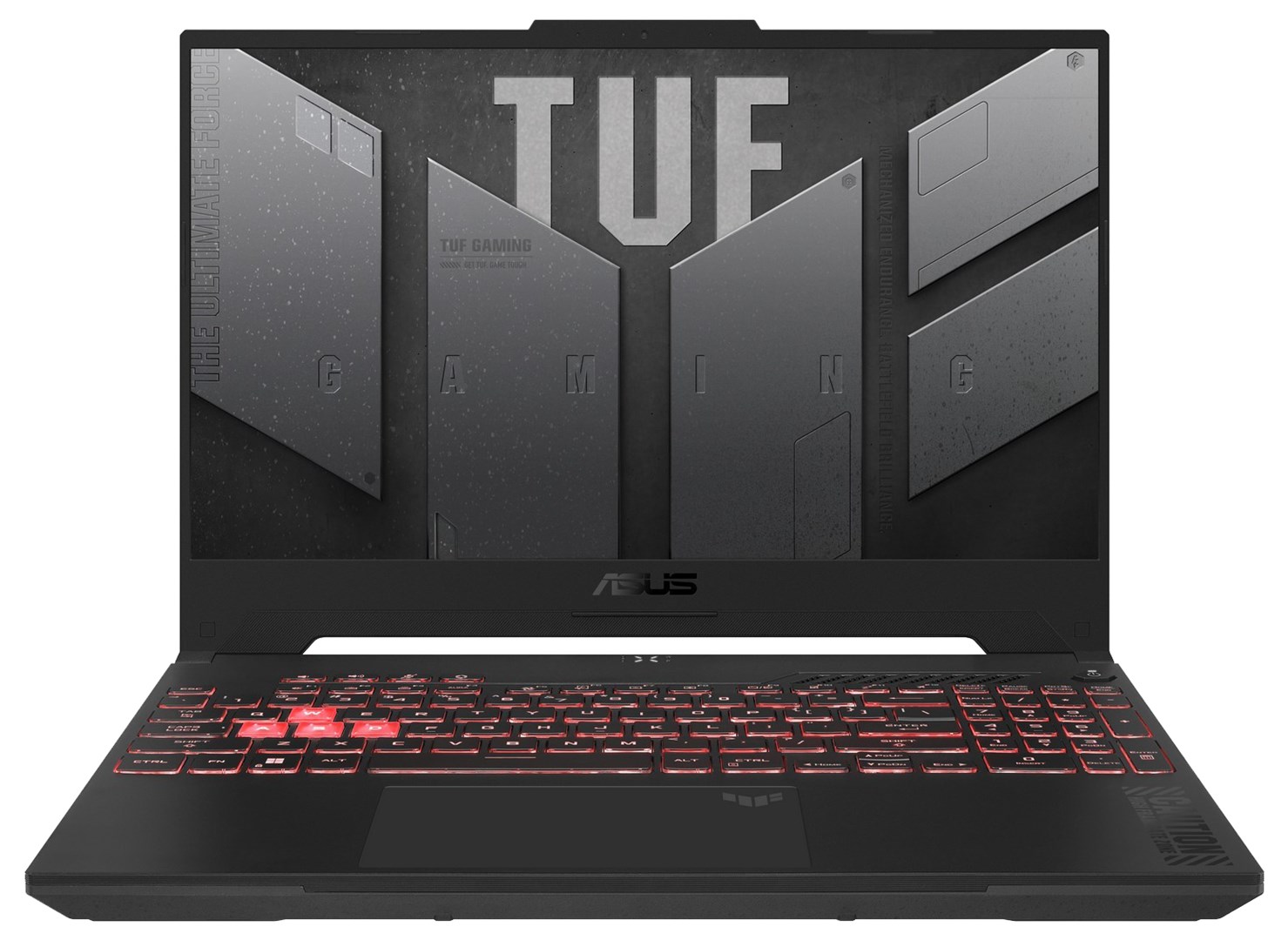 Laptop, ASUS TUF Gaming A15, FA507NV-LP023 AMD Ryzen™ 7 7735HS, 39.6cm, 15.6", Full HD, 16 GB DDR5-SDRAM, 512 GB SSD, NVIDIA GeForce RTX, 4060 Wi-Fi 6 (802.11ax), Windows 11 Home, e hirit