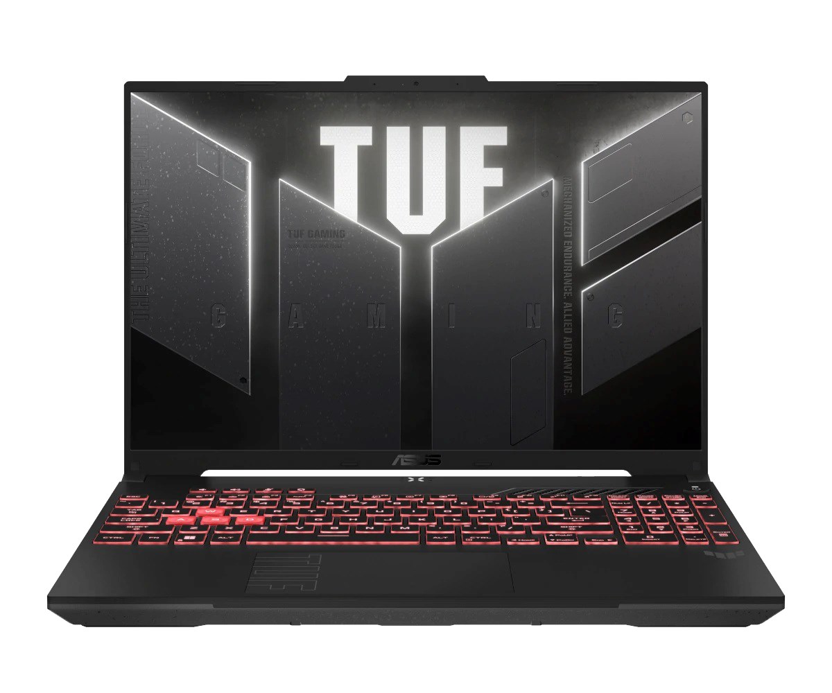 Laptop, ASUS TUF Gaming A16 FA607NU-R5165 Ryzen 5 7535HS, 16.0" FHD+ 144Hz Value IPS-level 300nits AG 16GB DDR5, SSD512GB, GeForce RTX 4050 6GB LAN WLAN+BT Cam720p 56Wh NoOS Mecha Gray