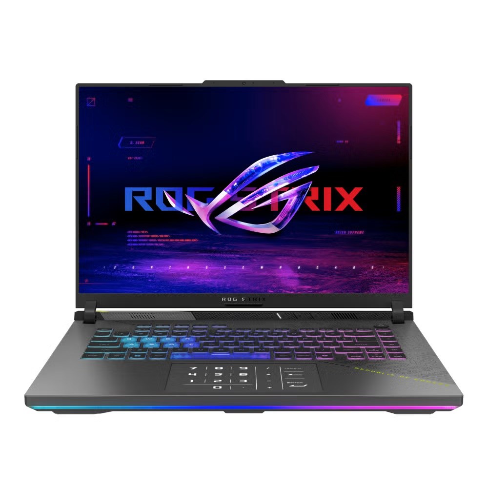 Laptop, ASUS ROG Strix G16 G614PR-R9161W,  40.6 cm (16"), 16 GB DDR5-SDRAM, 1 TB SSD, Wi-Fi 6E (802.11ax), Windows 11 Home, i zi, gri