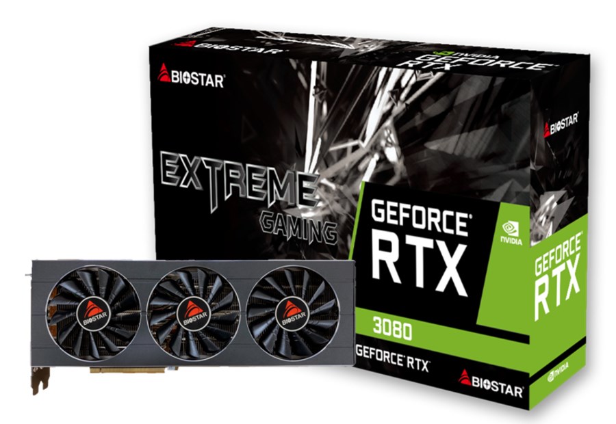 Kartë grafike BIOSTAR GeForce RTX 3080 10GB (VN3816RMT3)