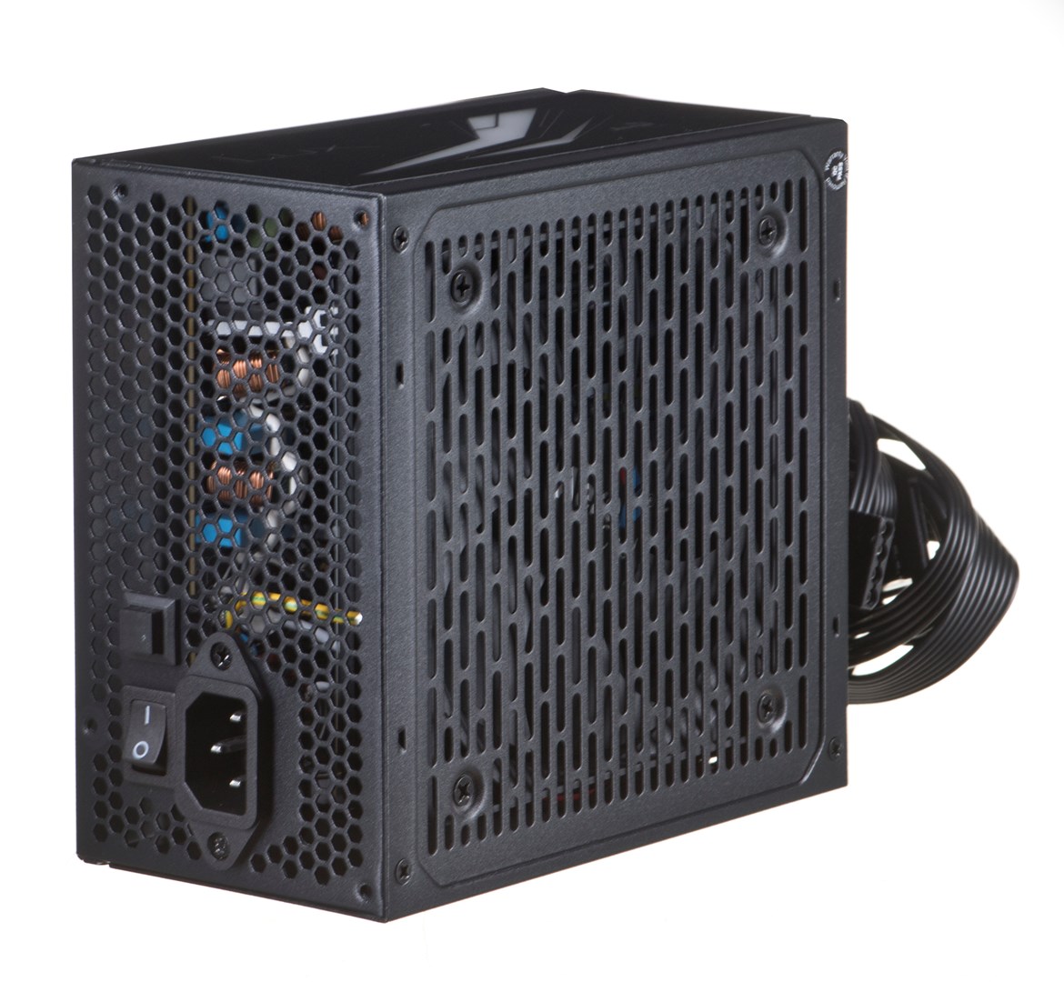 Njësi Furnizimi me Energji Aerocool LUX RGB 650M 650W E Zezë