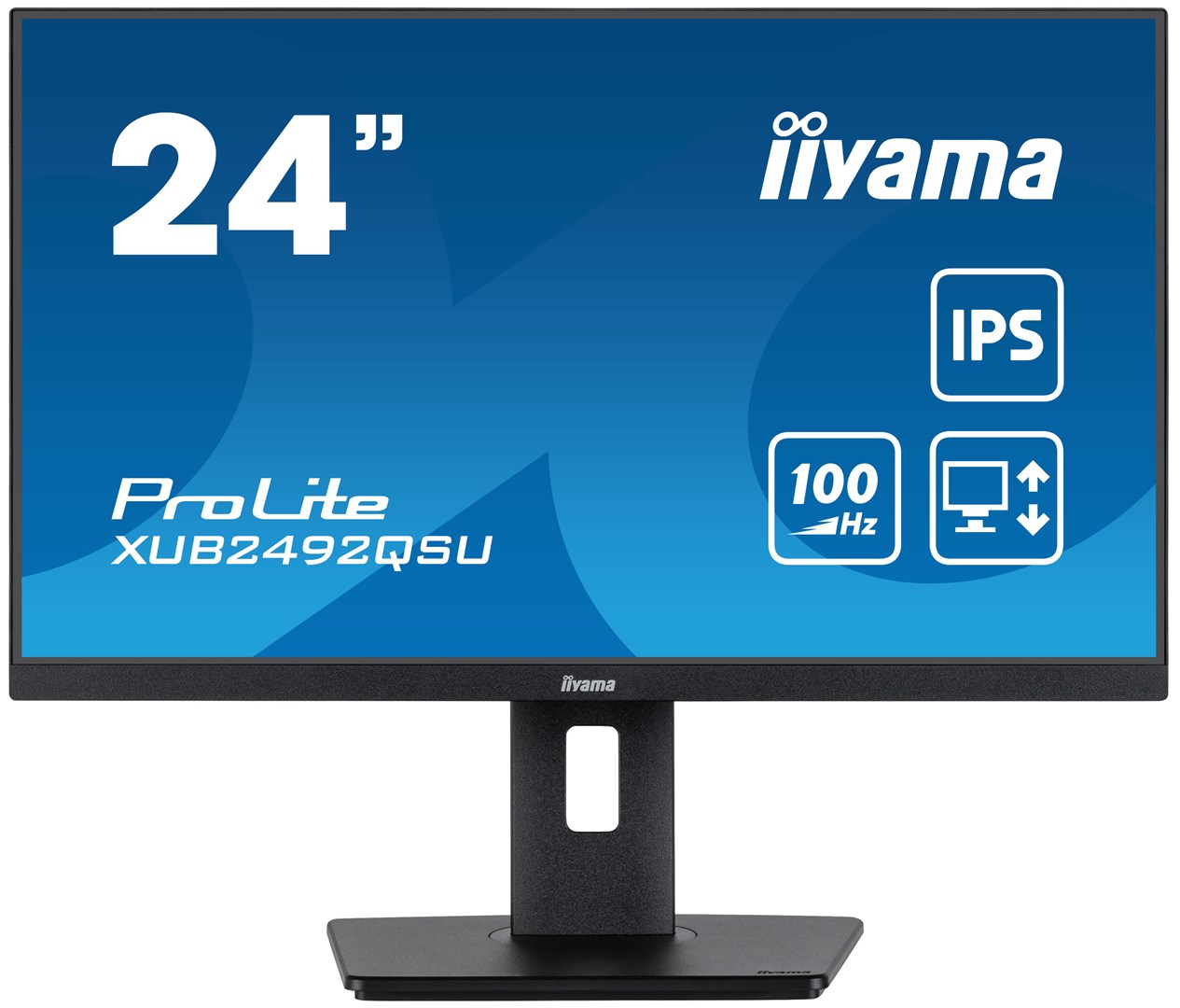 Monitor kompjuteri iiyama ProLite XUB2492QSU-B1 60.5 cm (23.8") Wide Quad HD LED, i Zi