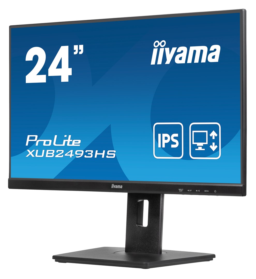 iiyama ProLite XUB2493HS-B6 computer monitor 60.5 cm (23.8") 1920 x 1080 pixels Full HD LED Black