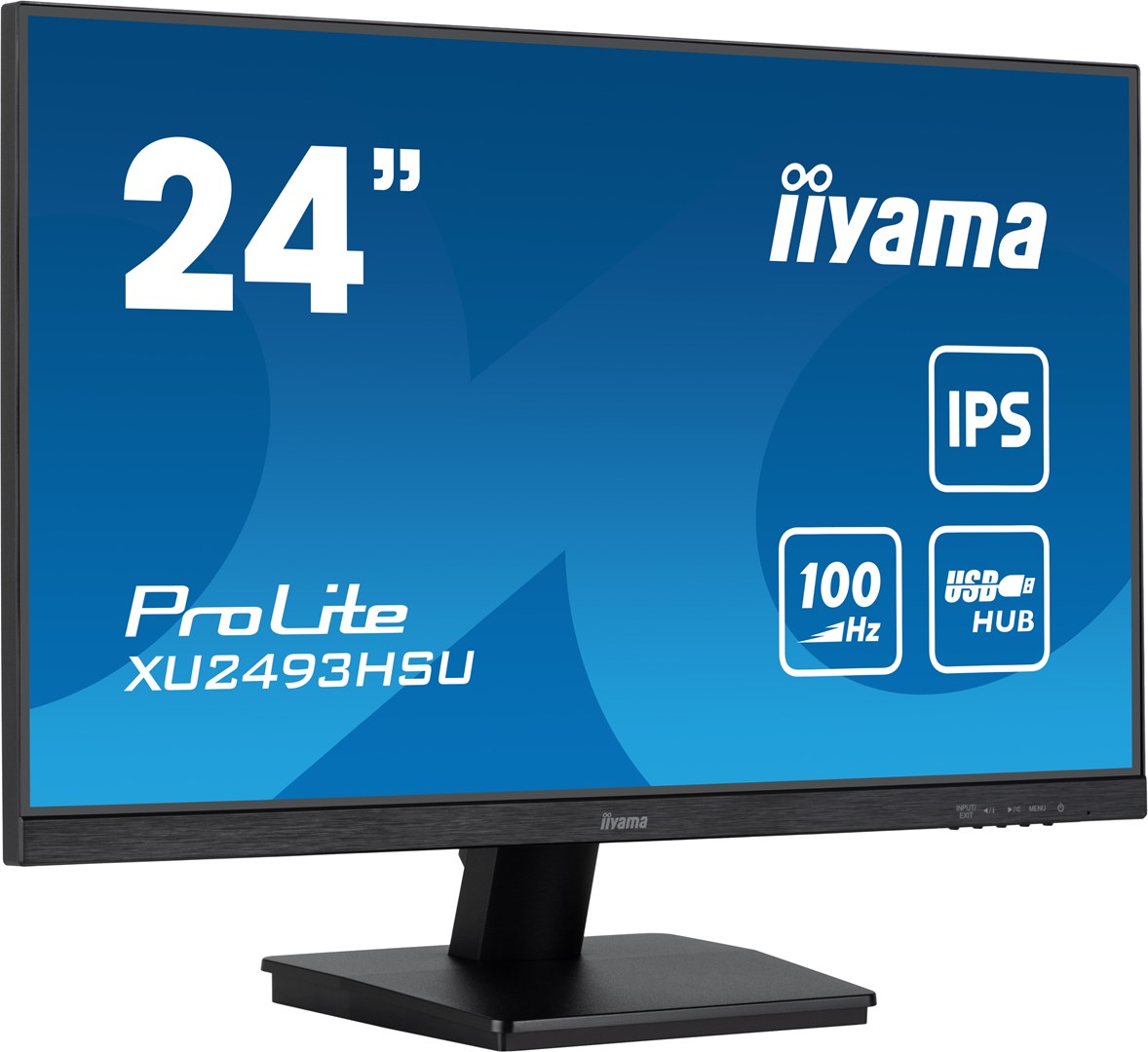 Monitor kompjuteri iiyama ProLite XU2493HSU-B7, 60.5 cm (23.8"), Full HD LED, i zi