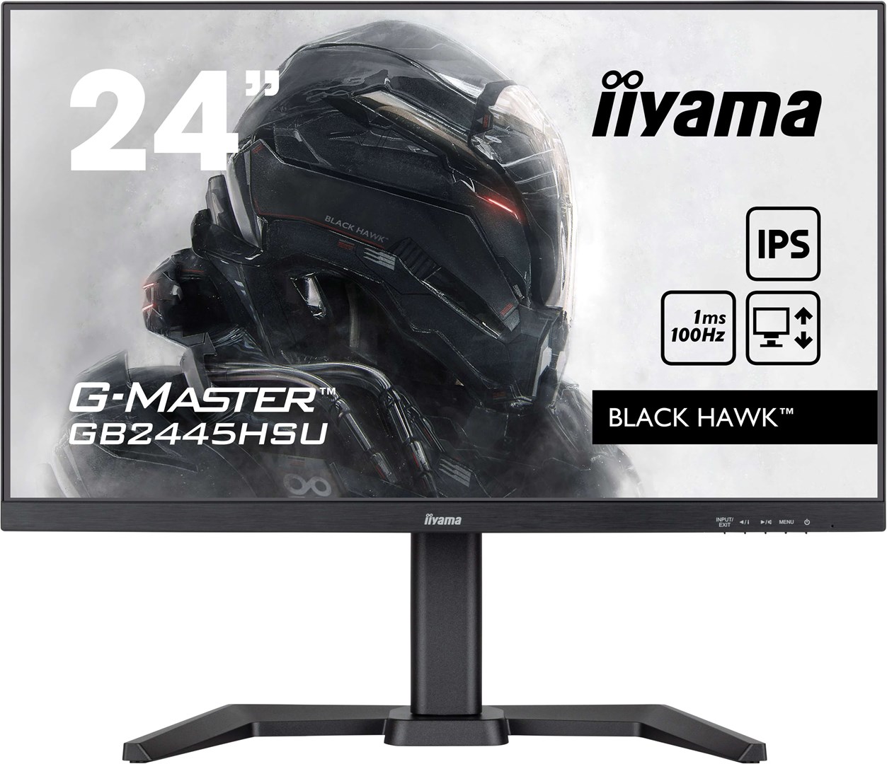 Monitor iiyama G-MASTER GB2445HSU-B2 23.8" LED Full HD – Ngjyrë e zezë