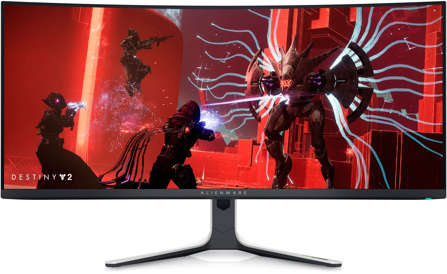 Alienware AW3423DW LED display 86.8 cm (34.2") 3440 x 1440 pixels Quad HD OLED White, Black