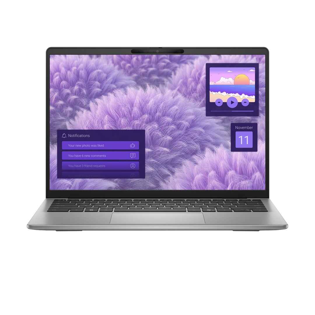 Laptop, DELL Inspiron 5441, Qualcomm Snapdragon X1P-64-100, 35.6 cm (14"), Full HD+, 16 GB LPDDR5x-SDRAM, 1 TB SSD, Wi-Fi 7 (802.11be), Windows 11 Home, Gri