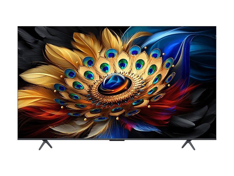 Televizor TCL C65 Serie C6 Smart TV QLED 4K 65" 65C655, audio Onkyo con subwoofer, Dolby Vision - Atmos, Google TV